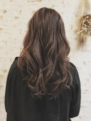 ミディアム カラー Lucet byＮＹＮＹのヘアスタイル