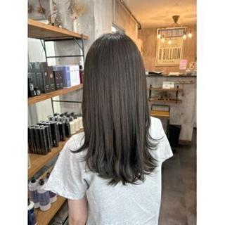 セミロング 新田 修司のヘアスタイル