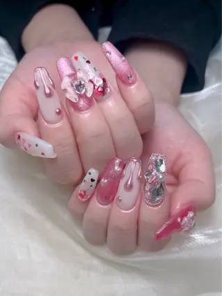 ネイル lucky nail 歌舞伎町のネイルデザイン