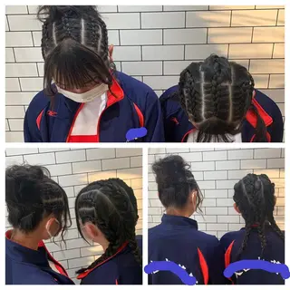 セミロング ヘアアレンジ stylist N0Nのヘアスタイル