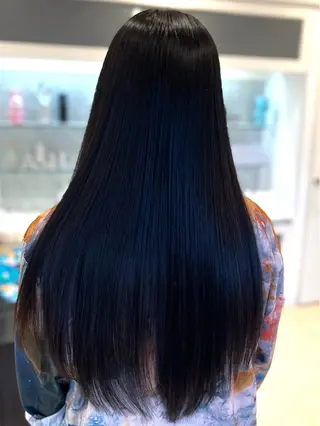 ロング パーマ 金子 直樹のヘアスタイル