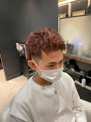 パーマ メンズ 優真/難波で 1番パーマが上手いのヘアスタイル