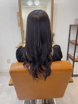 ロング lore 中村かれんのヘアスタイル