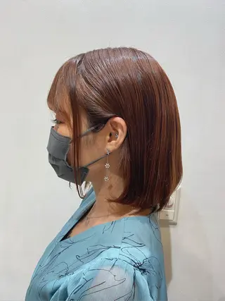 ミディアム 小顔カット 🌿リョウカのヘアスタイル
