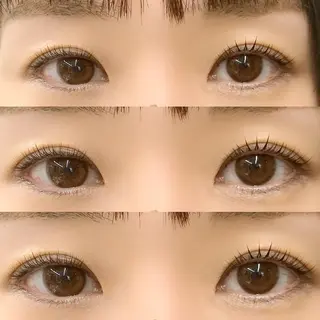 セミロング カラー パーマ ヘアアレンジ メンズ キッズ ネイル マツエク・マツパ レイヤーカット／ 巻ける縮毛矯正のヘアスタイル