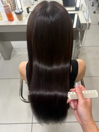 ロング パーマ 🎀透明感カラー🎀 稲垣至恩🎀のヘアスタイル
