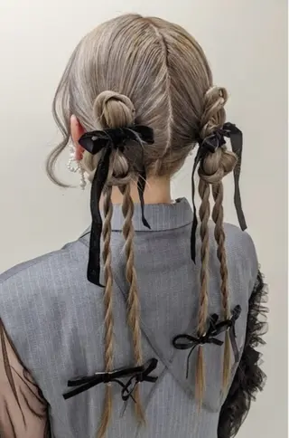 ヘアアレンジ ヘアセットサロン ココのヘアスタイル