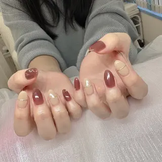 ネイル OCEAN nail パラジェル　取扱い店のネイルデザイン