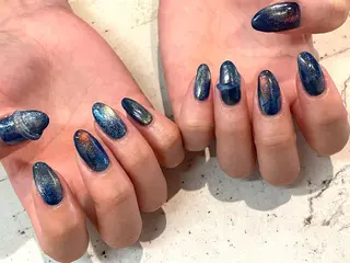 ネイル 韓国/ワンホン/長さ 出しつけ放題🎀のネイルデザイン