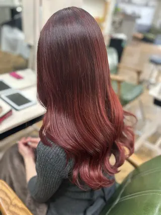 ロング 遠山 大智のヘアスタイル