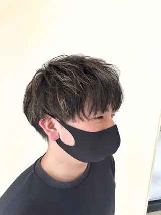 カラー メンズ HANABUSA金田 恭平のヘアスタイル