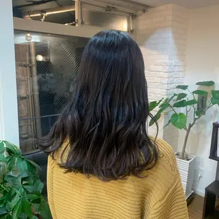 ロング カラー 久保山 友奈のヘアスタイル