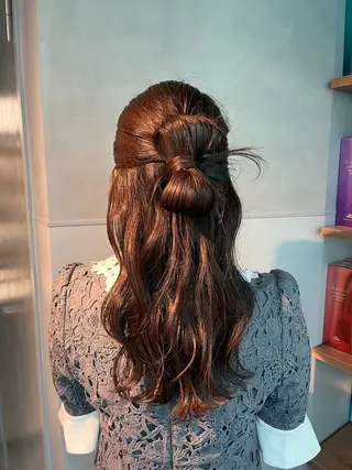 ロング ヘアアレンジ ブリーチ✨/似合わせ カラー🎀/Yuzuのヘアスタイル