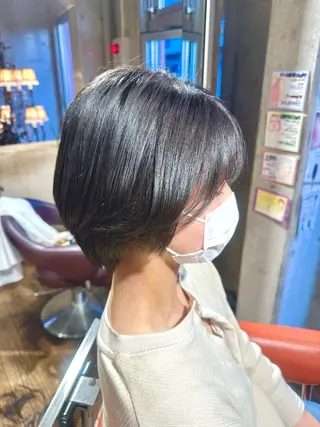 ショート 朝楽美髪✨推奨 ◎店長◎Keitaのヘアスタイル