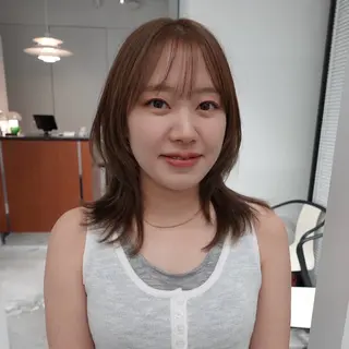 セミロング カラー ヘアアレンジ 🌐サトウ リョウ🌐のその他イメージ