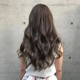 ロング カラー 佐野 智史のヘアスタイル