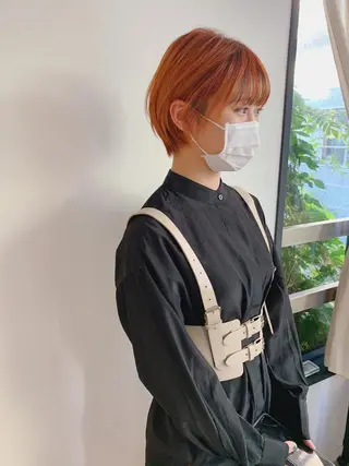 ショート レイヤーカット 鈴木駿介のヘアスタイル