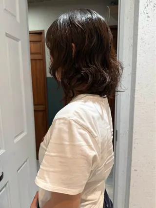 ミディアム カラー mai / linoah˚✧のヘアスタイル