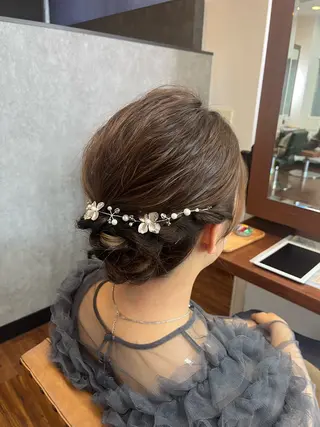 ヘアアレンジ 富田 響のヘアスタイル