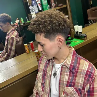 ショート パーマ メンズ 💈PRO SHOP WAVE 望愛💈のヘアスタイル