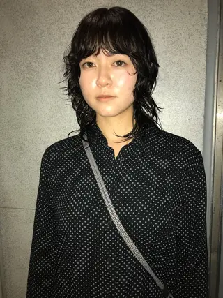 パーマ 髙橋 紗奈のヘアスタイル