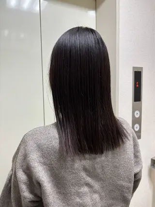 セミロング 艶カラー /🫧🫧SHIYUのヘアスタイル