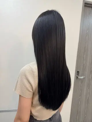 ロング 🧤ル ウ🧤のヘアスタイル