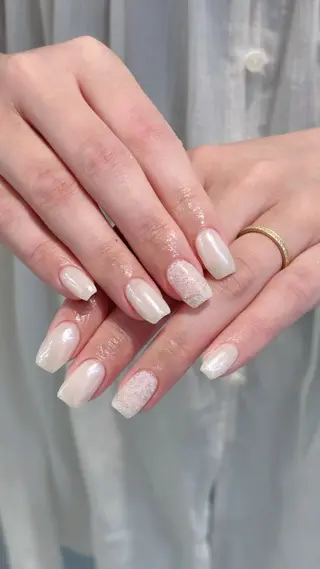 ネイル 🩰ミキ/韓国♡ 大人girlyネイルのネイルデザイン
