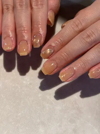 ネイル モデル募集🍑渋谷 Nanamiのネイルデザイン