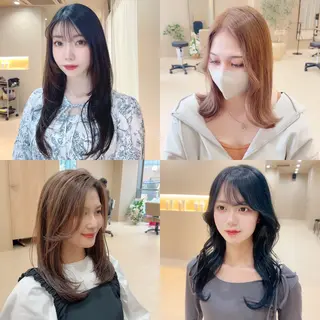 セミロング owl（オウル） Momoのヘアスタイル