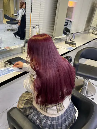 カラー ♥️韓国風透明感 暖色misa♥️のヘアスタイル