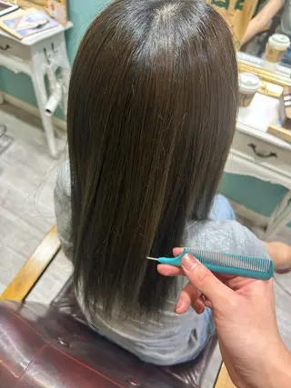 カラー 加藤大輔/浦和/ ブリーチなし艶カラーのヘアスタイル