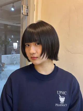 ショート 長崎 紗南のヘアスタイル