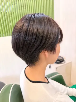 ショート 矢内 結菜のヘアスタイル