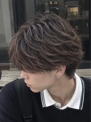 パーマ メンズ 🏁 メンズ特化 ／Hinata🌼のヘアスタイル