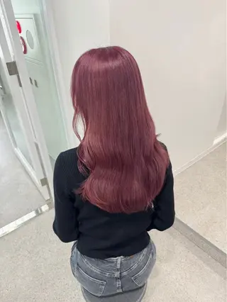 カラー girly❤︎暖色ヘ ア➰🎀HINANOのヘアスタイル
