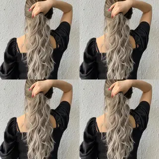 ロング eye エクステ専門店Rのヘアスタイル