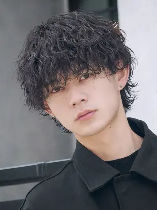 パーマ メンズ カット 無料イノウエのヘアスタイル