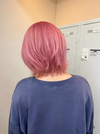 ミディアム ハイトーン/ブリーチ 🧁soraのヘアスタイル