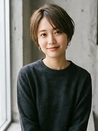 ショート ショート×髪質改善 【松戸】澤田 周のヘアスタイル