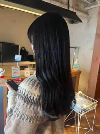 ロング カラー 韓国好き🇰🇷 美容師MIKUのヘアスタイル