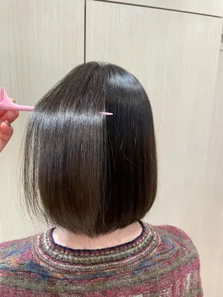 ショート パーマ 韓国ヘアメイク🎀/ 縮毛矯正✨山本媛香のヘアスタイル