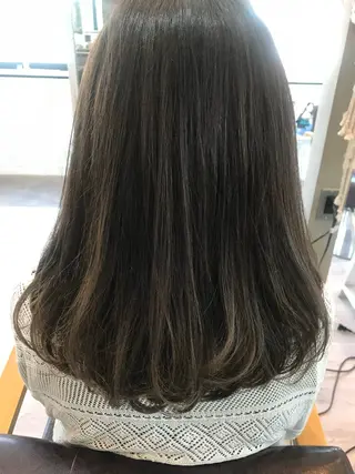 ロング カラー 塚本 昂のヘアスタイル