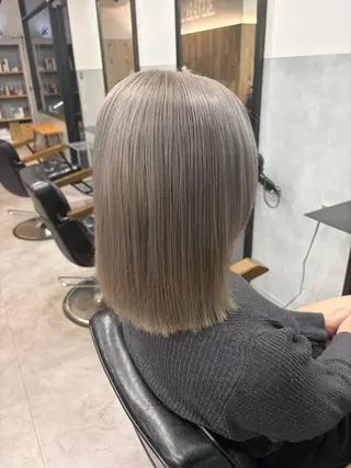 ミディアム カラー 💜垢抜けメンズパー マ💜Sakuraのヘアスタイル