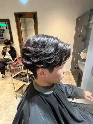 ショート メンズ 清水 men'sパーマ特化のヘアスタイル