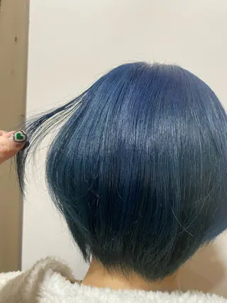 ショート カラー ヘアアレンジ TJ天気予報5mm 森　瑞希のヘアスタイル