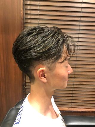 メンズ ヒロ銀座川崎 志田健介のヘアスタイル