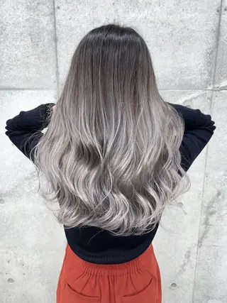 セミロング 山田 絵里菜のヘアスタイル