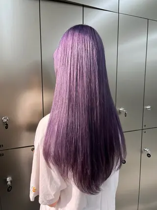 ロング カラー 🎀韓国スリムタッキ 羽エクステ🎀kiiのヘアスタイル