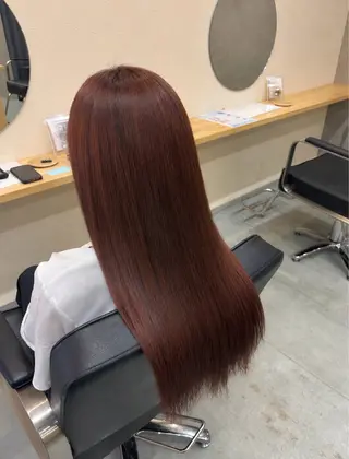 ロング カラー 透明感カラー/ ブリーチ🩰🪽のヘアスタイル